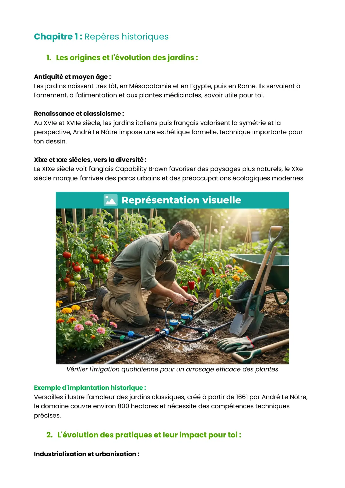 Example Fiche de Révision CAP JP