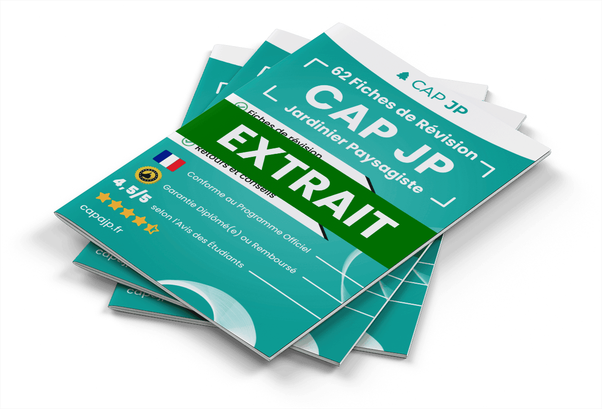 Extrait Fiches Révision gratuites CAP JP